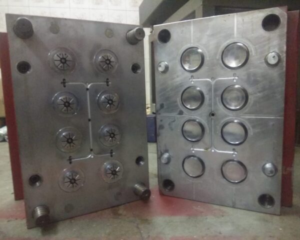 Castor wheel mould